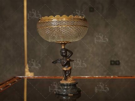 خرید آجیل خوری کاسه اجیل کریستال وارداتی برنزی به قیمت ارزان عمده بی واسطه تولید کننده