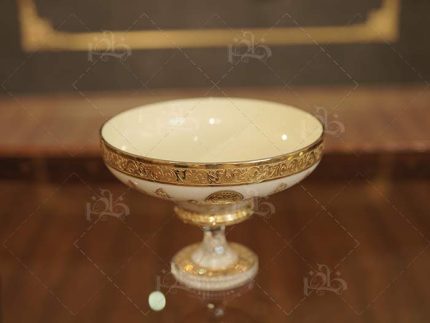 سرویس کریستال عروس جهیزیه وارداتی طلا کاری سرویس چینی خرید به قیمت